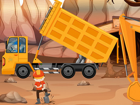 Dump Trucks Hidden Objects